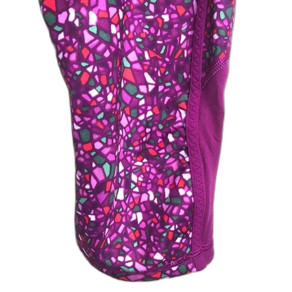 Lululemon Paradise Camo Real Quick Crop Leggings Size 6 - Picture 8 of 16